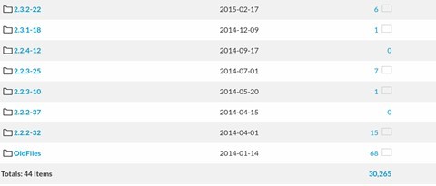 The SourceForge Clonezilla page showing clonezilla versions